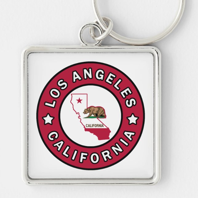 Porte-clés Los Angeles Californie (Devant)