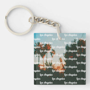 Porte-clés Los Angeles, West Hollywood Voyage Souvenir