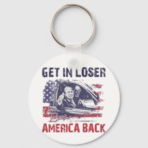 Porte-clés Loser nous reprenons l'Amérique Trump