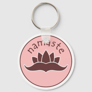 Porte-clés Lotus Namaste