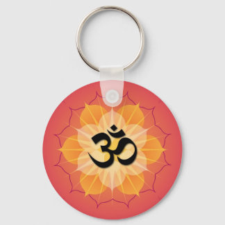 Porte-clés Lotus Om