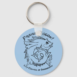 Porte-clés Louange Dagon Innsmouth Lovecraft Poisson Horreur