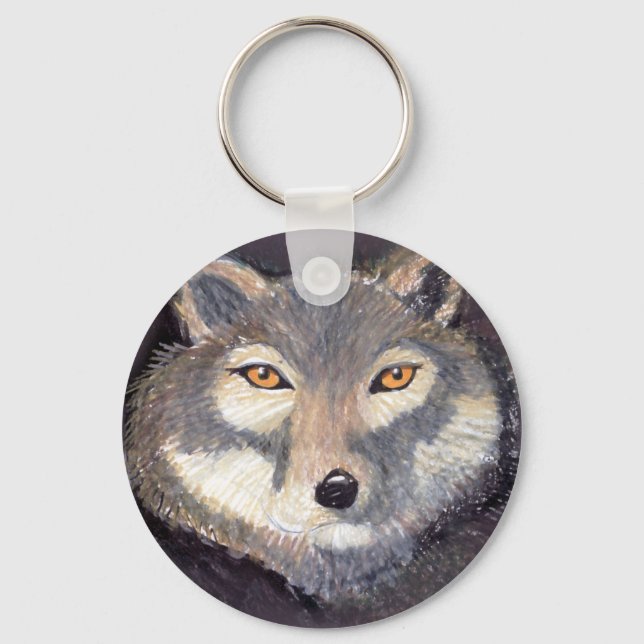 Porte-clés Loup (Recto)
