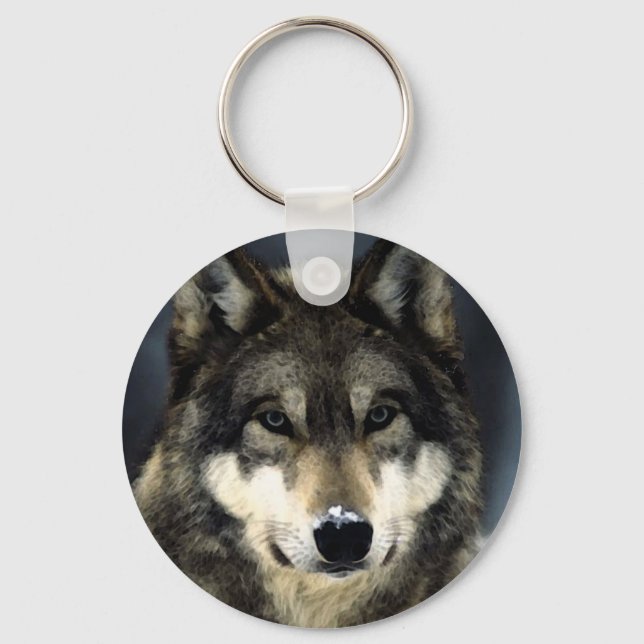 Porte-clés Loup (Recto)