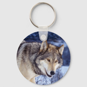 Porte-clés Loup d'hiver 2