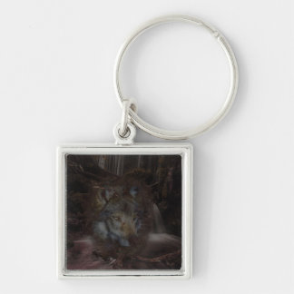 Porte-clés Loup sage de forêt