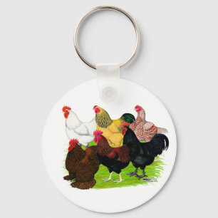 Porte-clés Lourd ajout de coq
