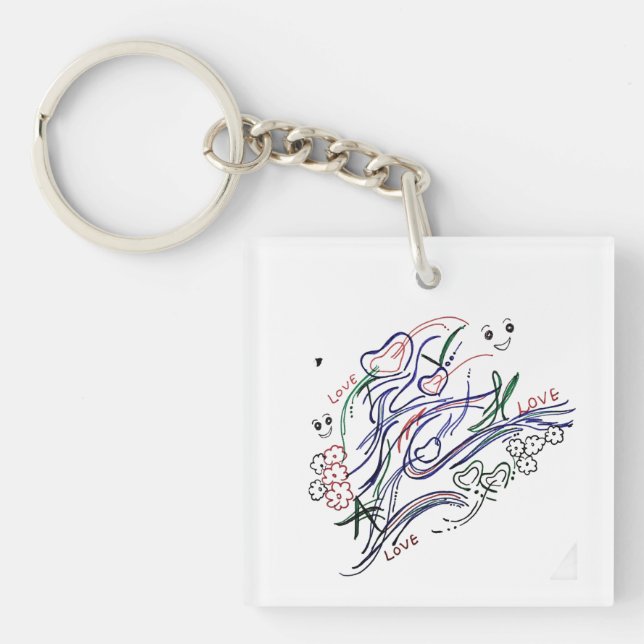 Porte-clés love (Devant)