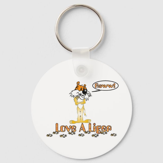 Porte-clés Love A Liger (Recto)