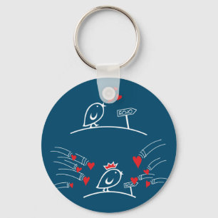 Porte-clés LOVE ECHO - Comic Birds Tweetlercools 2