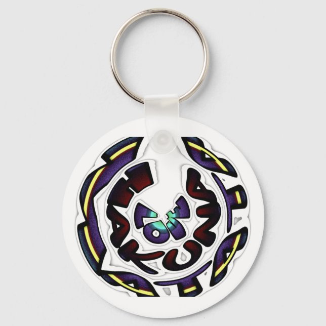 Porte-clés Love Hakuna Matata beaux cadeaux (Recto)