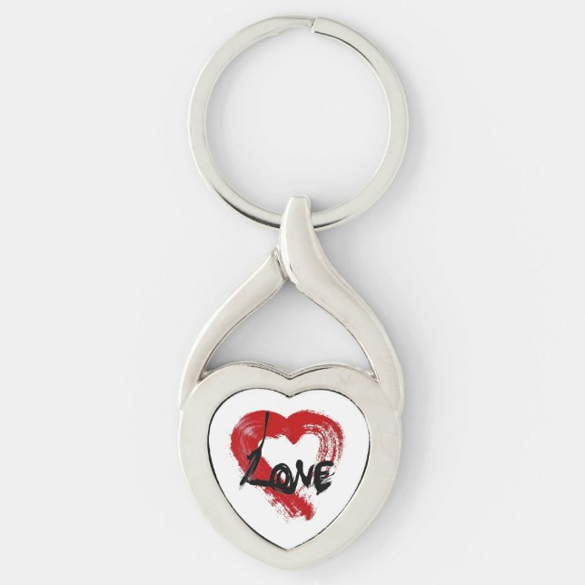 Porte-clés Love Hearts Porte - clé (Devant)