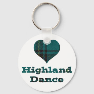 Porte-clés Love Highland Dance