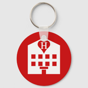 Porte-clés Love Hotel Japanese Emoji