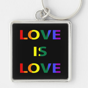 Porte-clés Love is Love LGBT Pride