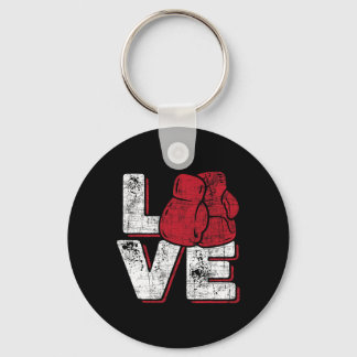Porte-clés Love - Kickboxer Kickboxing Fitness Workout Martia