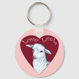 Porte-clés Love Lambs