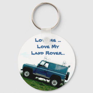 Porte-clés Love me ...Love My Land rover ...key chain
