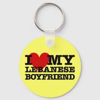 Porte-clés Love My Lebanese Boyfriend Porte - clé