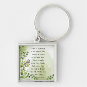 Porte-clés Love Nature Citation Inspirationnelle Lord Byron K