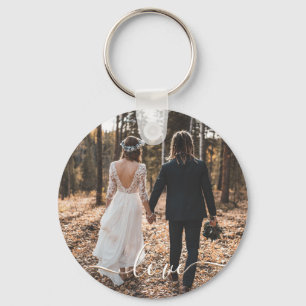 Porte-clés LOVE Photo personnalisée