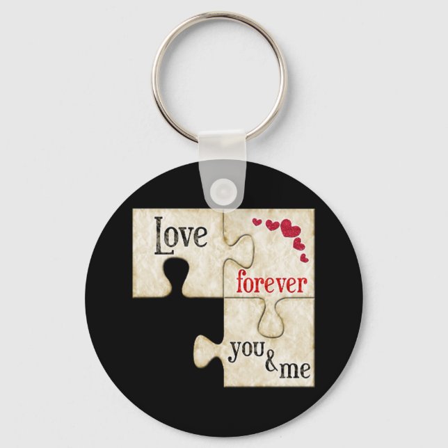 Porte-clés Love Puzzle - Porte - clé (Recto)
