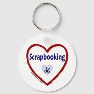 Porte-clés Love Scrapbooking