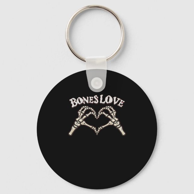 Porte-clés Love Skeleton Hand Classic (Recto)