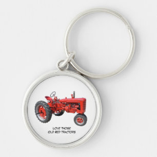 Porte-clés Love Those Old Red Tractors keychain