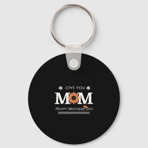 Porte-clés Love You Maman Design