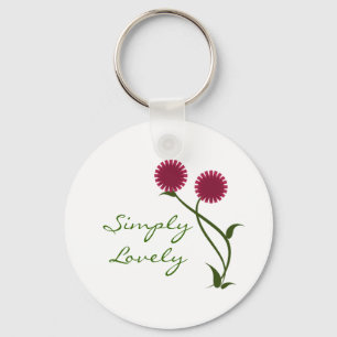 Porte-clés Lovely Blooms Porte - clé, Fuchsia