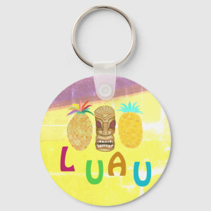 Porte-clés Luau Tiki Ananas d'été