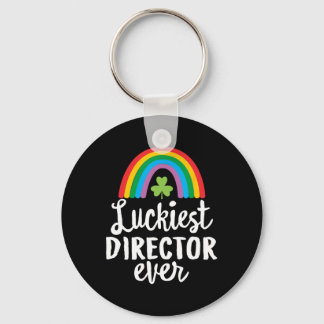 Porte-clés Luckiest Director Ever St Patrick Day Shamrocks 