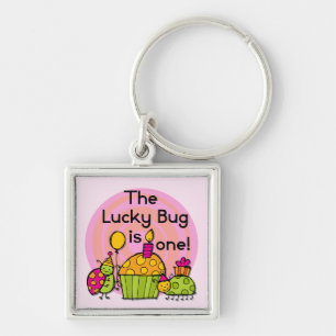 Porte-clés Lucky Bug Cupcake 1er Anniversaire Tshirts et cade