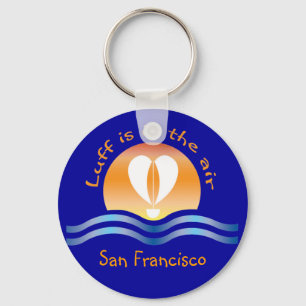 Porte-clés Luffers Sunset_Luff est dans le ciel San Francisco