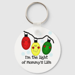 Porte-clés Lumière de la vie de maman Tshirts et cadeaux