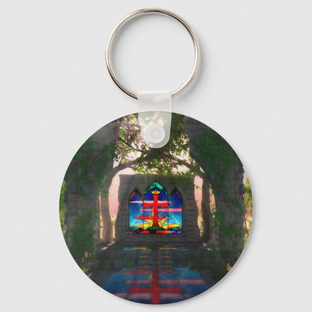 Porte-clés Lumière éternelle Porte - clé de Pâques (Recto)