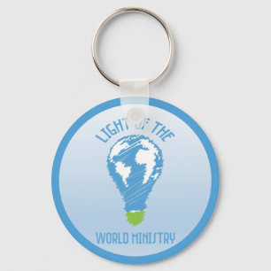 Porte-clés Lumière porte - clé du logo du Ministère Mondial