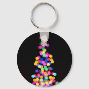 Porte-clés Lumières de Noël floues