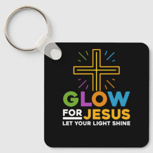 Porte-clés Luminosité Pour Jésus Laisser Votre Lumière Foi Br