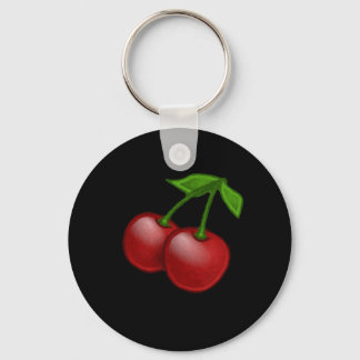 Porte-clés Luscieux cerises rétro