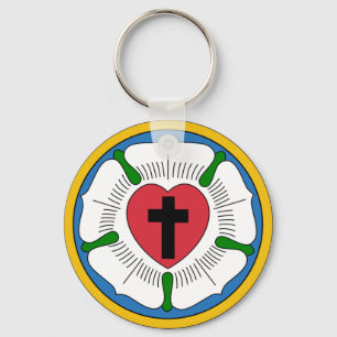 Porte-clés Lutherrose Luther Rose Lutheranisme Martin Luther