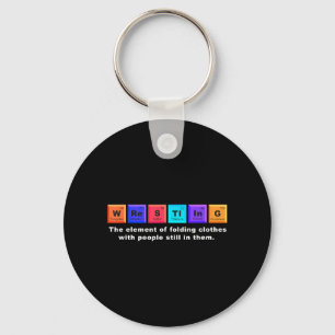 Porte-clés Lutte avec l'élément du tableau périodique La tenu