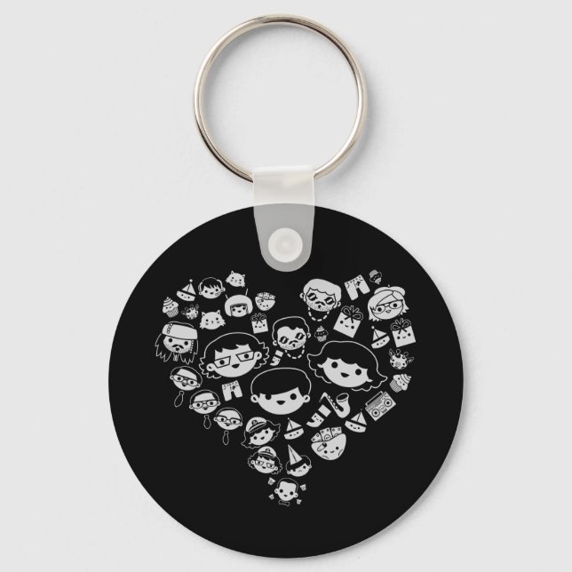 Porte-clés Luv 2 (Recto)