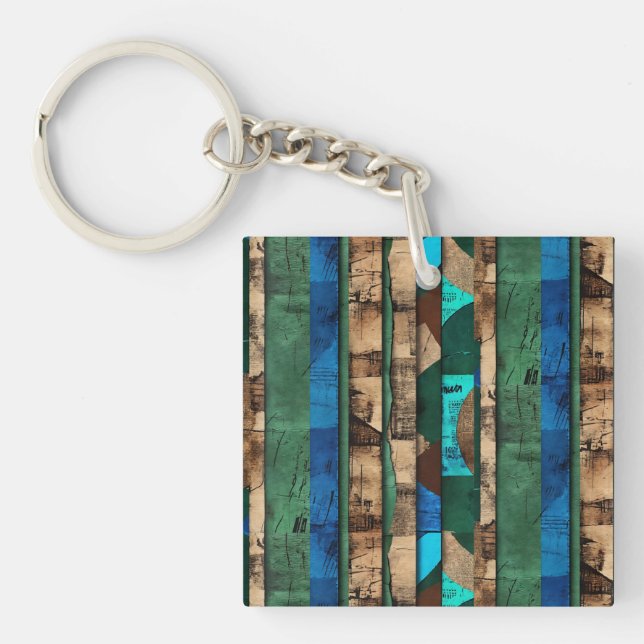 Porte-clés Luxe raffiné Ile des Caraïbes africaines (Devant)