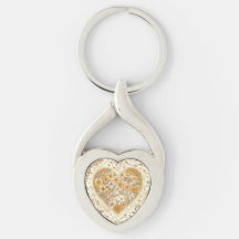 Luxury, , Beigi Gold ,Love Heart , Valentine's Day