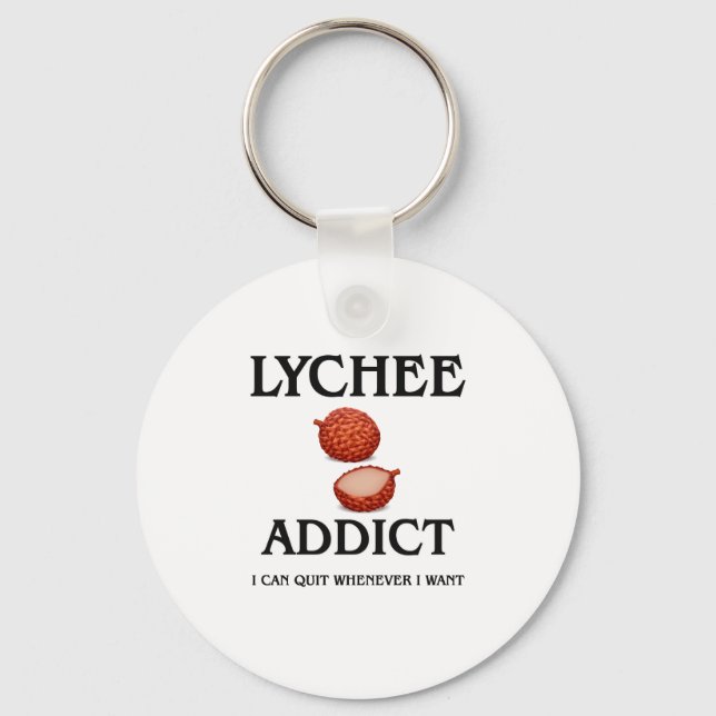 Porte-clés Lychee Addict (Recto)