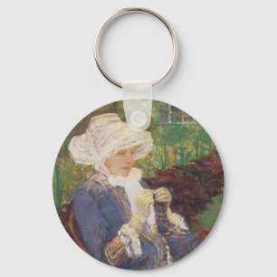 Porte-clés Lydia Brodant au Jardin de Marly, Mary Cassatt