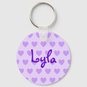 Porte-clés Lyla en violet