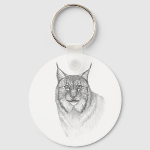 Porte-clés Lynx round keychain